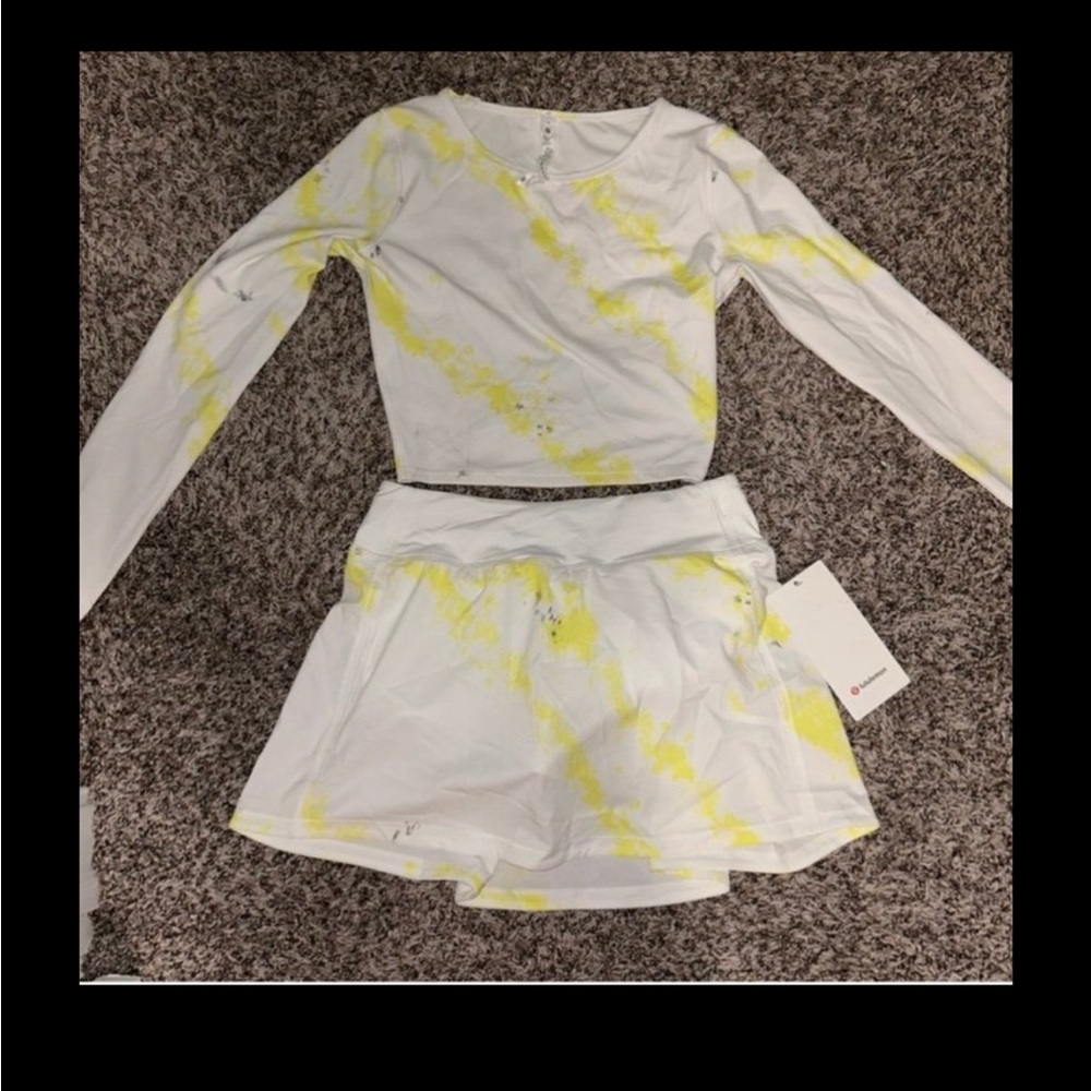 Lululemon skirt Tie-Dye
